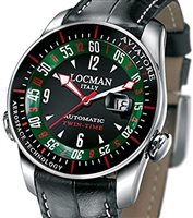 Orologio Locman Uomo Aviatore in Acciaio 045400BKFWRGPSK - 045400BKFWRGPSK